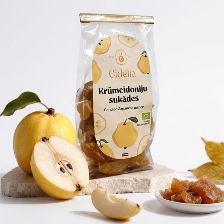 Krūmcidoniju sukādes BIO