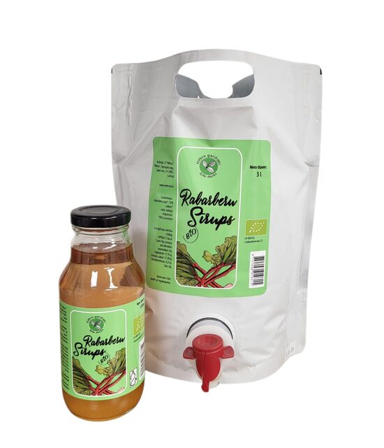 Rabarberu sīrups BIO