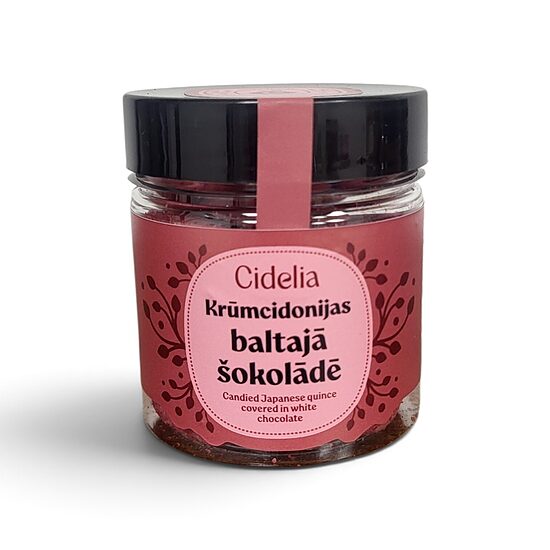 Cidonijas ar dzērveņu pulveri 